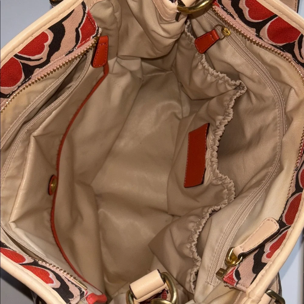 Floral Patterned Tote Bag